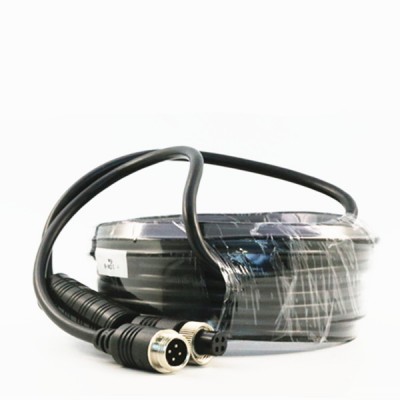 M12 4 Pin Backup Camera Connection Cable For Car Security System